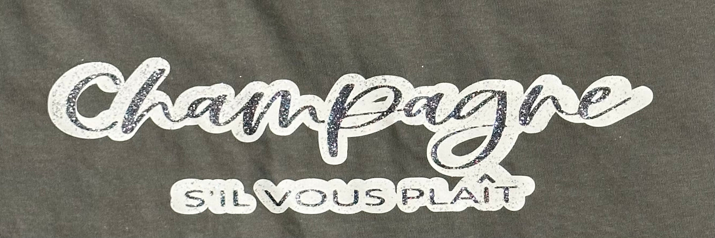 Champagne t- shirt