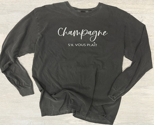 Champagne long sleeve