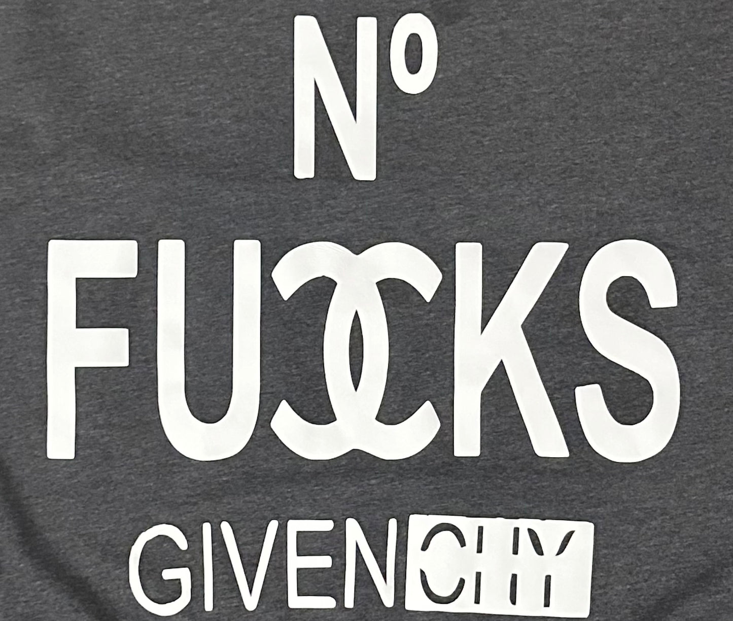 No fu ** ks given t-shirt