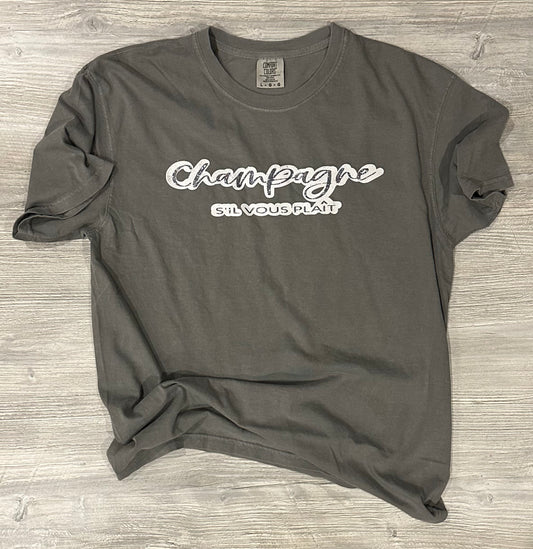 Champagne t- shirt